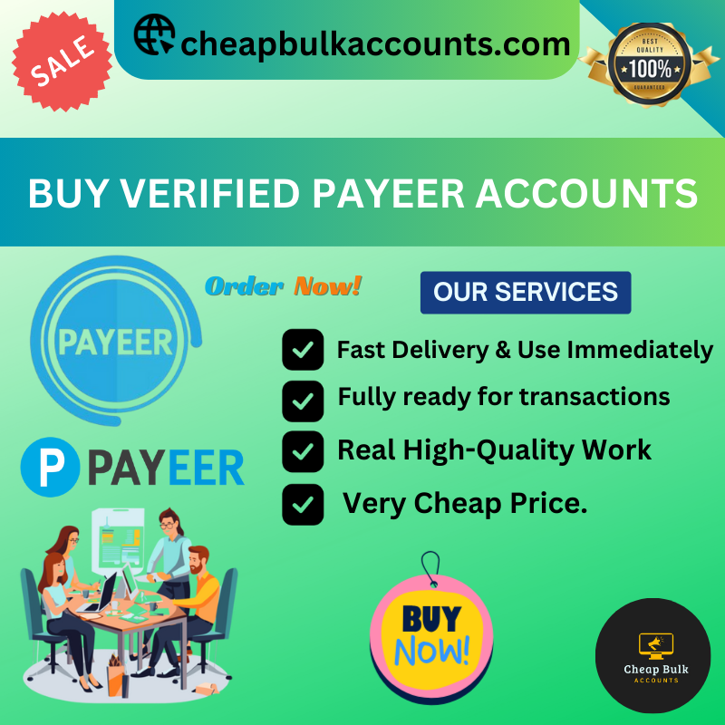 BUY VERIFIED PAYEER ACCOUNTS