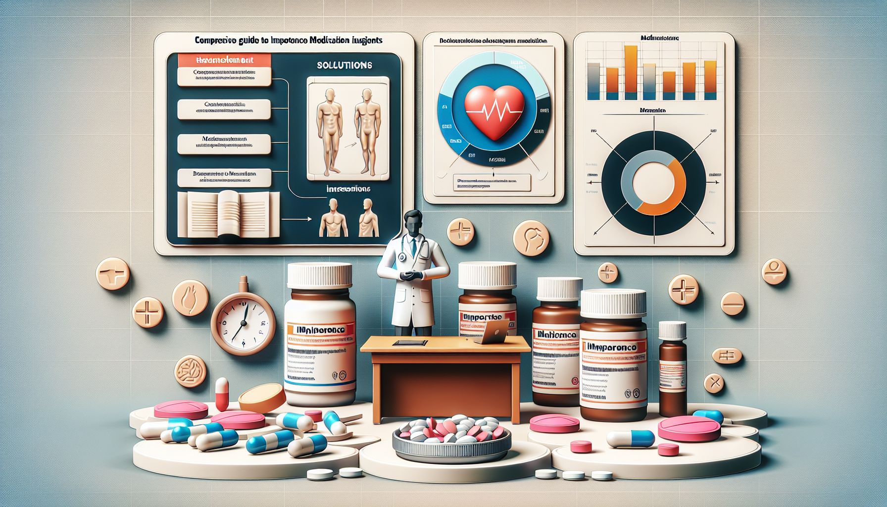Image of various impotence medications